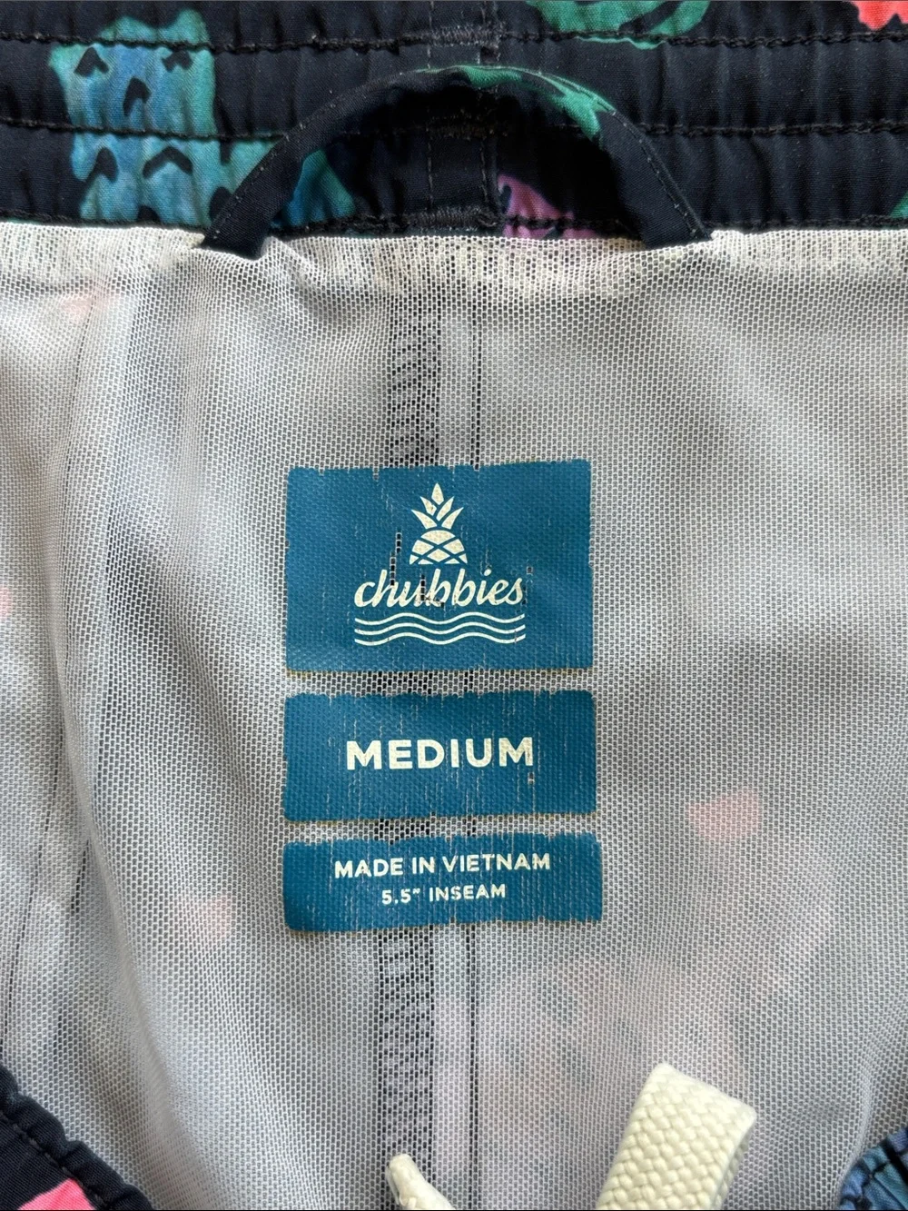 Chubbies The‎ Spikes Classic Swim Trunks Size Medium
